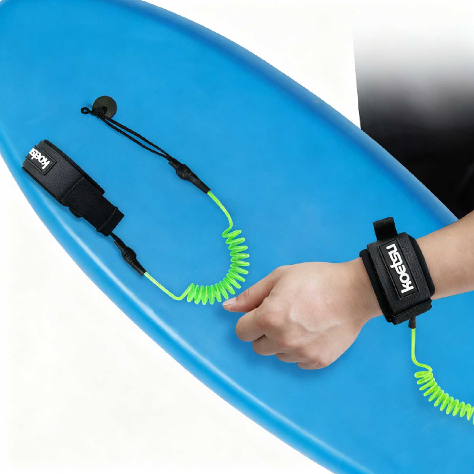 Paddle Board Leash Coiled - Corda de Segurança para Bodyboard em