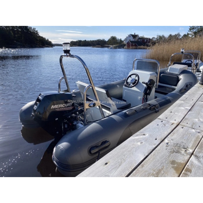 Inflatable Boat 4 Person - Barco inflável de casco de alumínio