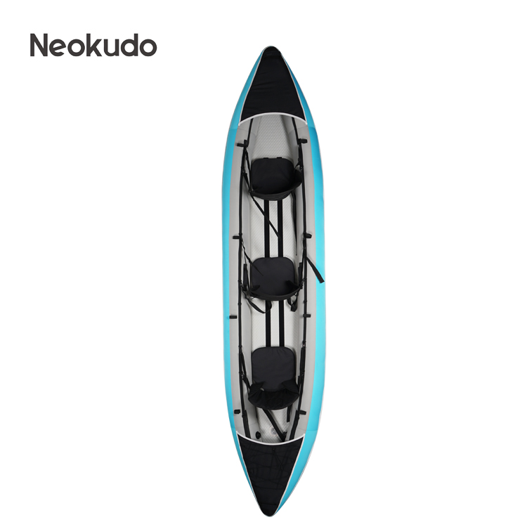 Inflatable Kayak 3 Person - Caiaque Inflável de Pesca para 3