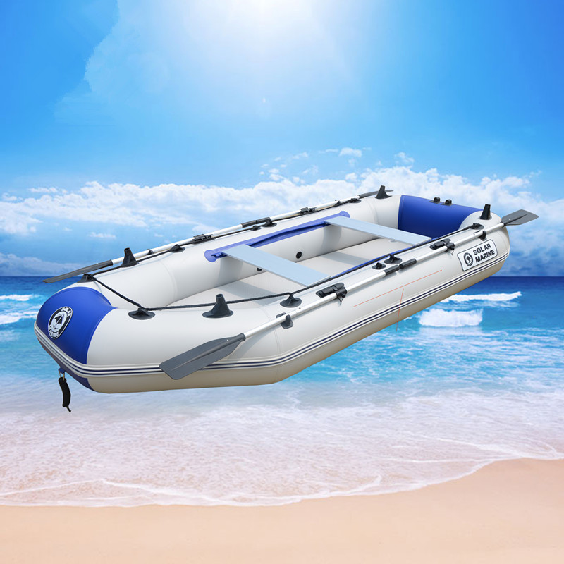 Inflatable Kayak 3 Person - Caiaque espessamento barco inflável 2/3/4 pessoa