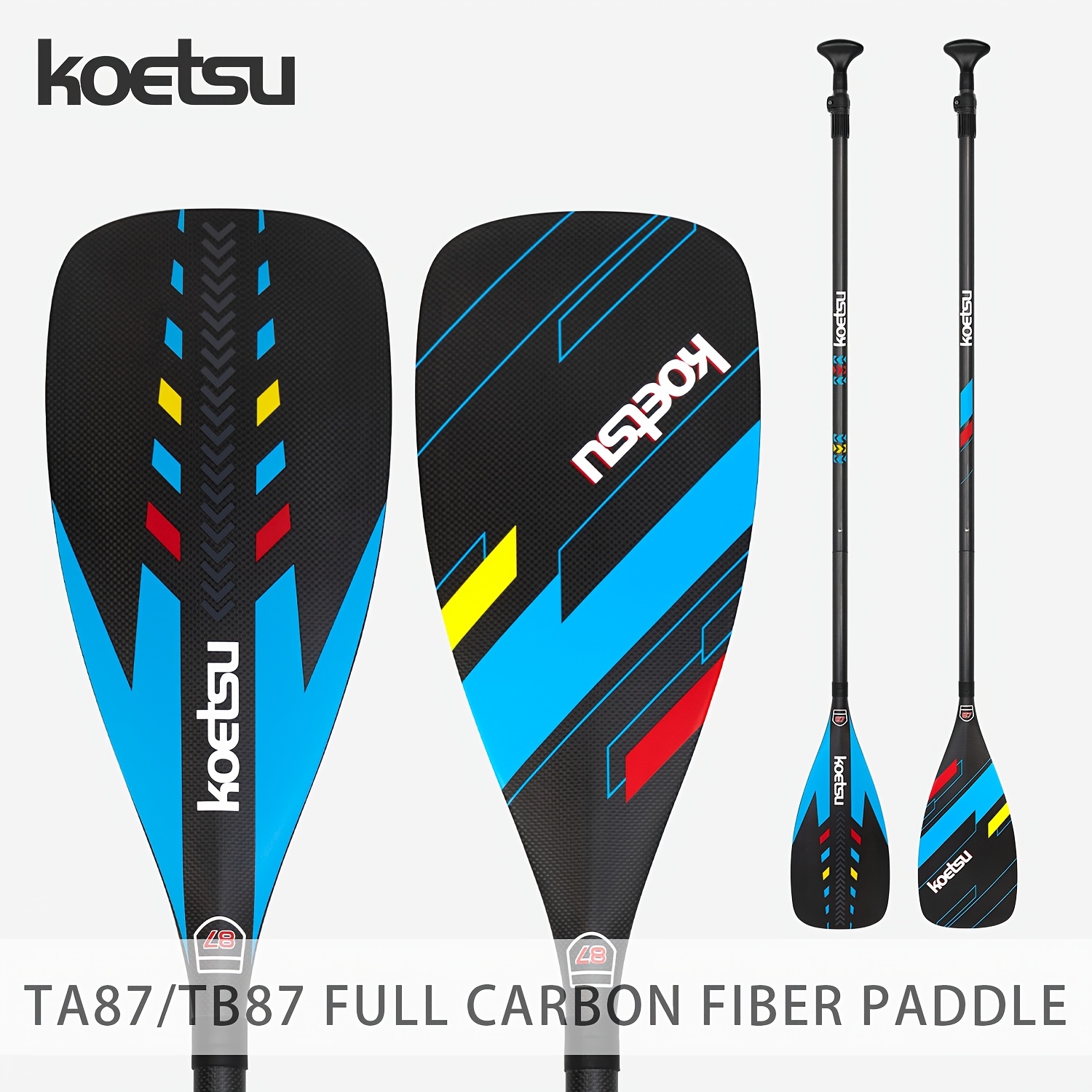 Sup Paddle Carbon Fiber - KOETSU TA87 TB87 Paddle de Carbono