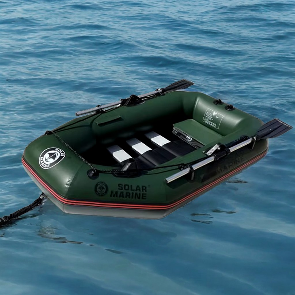 Inflatable Boat 4 Person - Barcos de remo infláveis marinhos solares