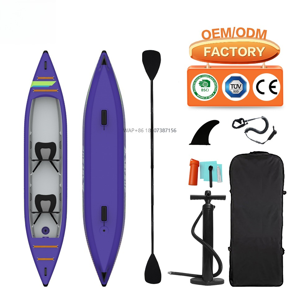 Caiaque pesca inflável 2 pesso - Inflatable Kayak 3 Person avaliação e preço