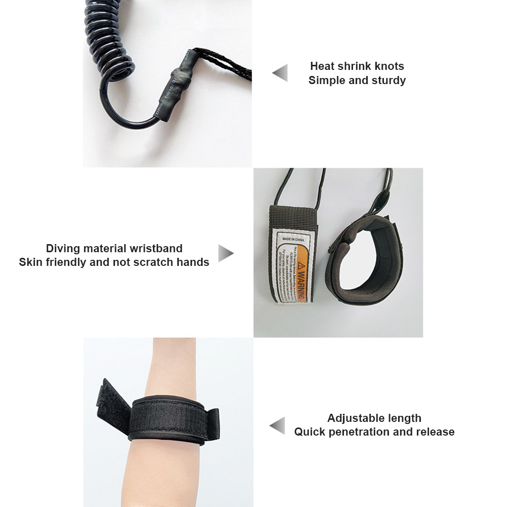 Corda de Segurança Premium par - Paddle Board Leash Coiled avaliação e preço