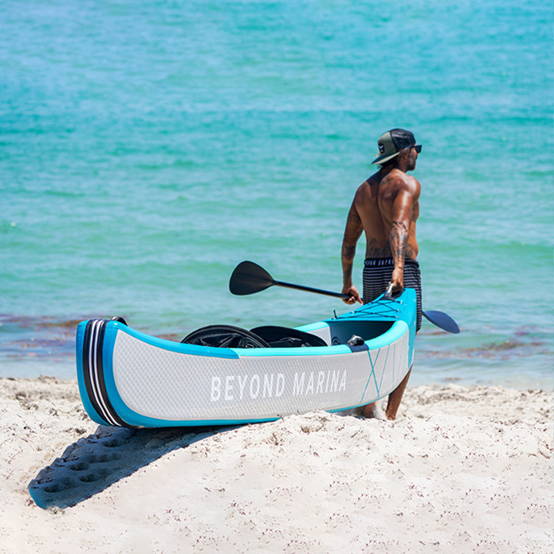 Caiaque Inflável Portátil para - Inflatable Kayak 3 Person avaliação e preço