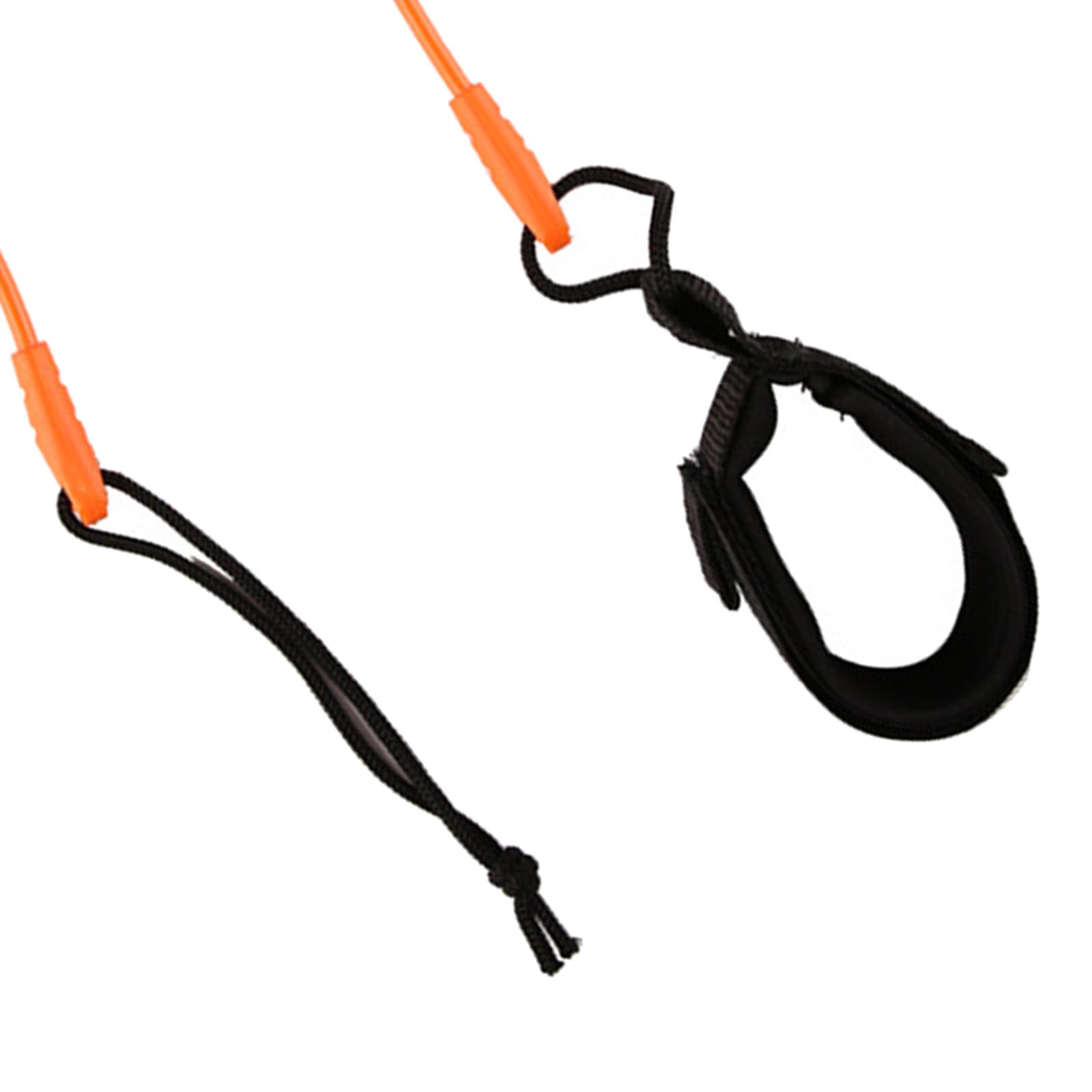 Corda Elástica de 10 Pés para  - Paddle Board Leash Coiled avaliação e preço
