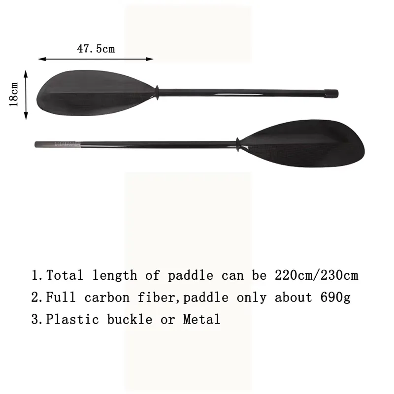 Fabricação de 2 peças de remo  - Kayak Paddle Carbon 2 Piece avaliação e preço