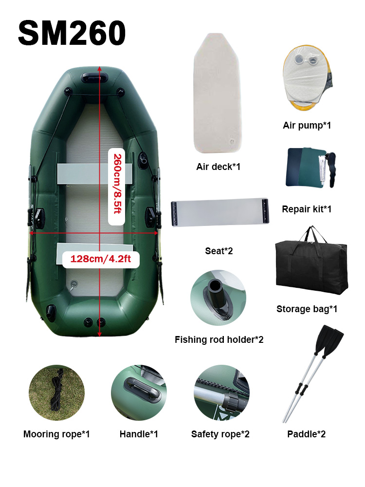 Kayak de remo para 3 pessoas,  - Inflatable Kayak 3 Person avaliação e preço