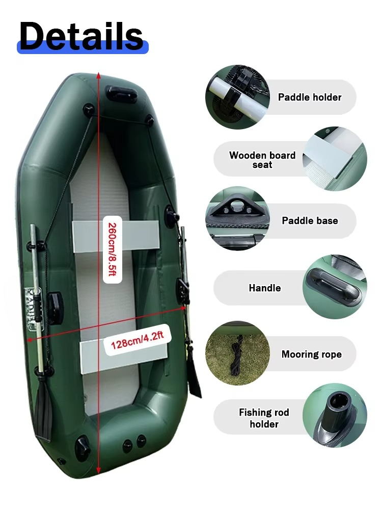 Kayak de remo para 3 pessoas,  - Inflatable Kayak 3 Person avaliação e preço