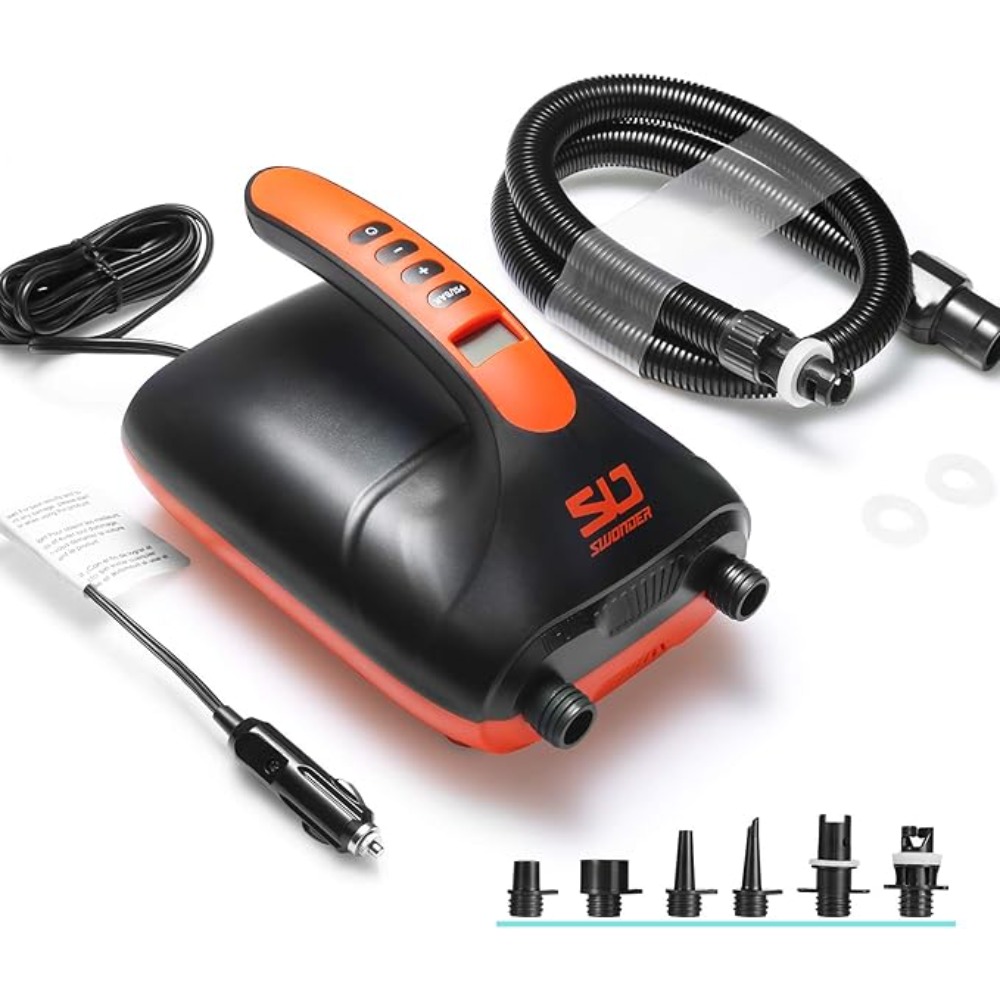 Bomba de Ar Portátil 12V para  - Paddle Board Electric Pump 20Psi avaliação e preço