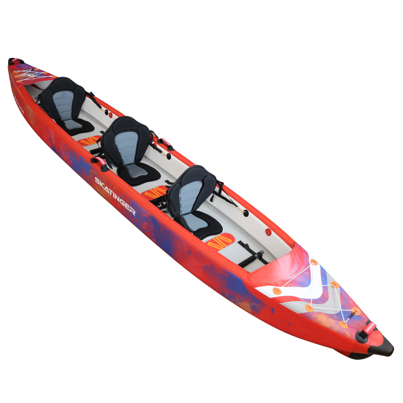 Caiaque Inflável Skatinger Ful - Inflatable Kayak 3 Person avaliação e preço