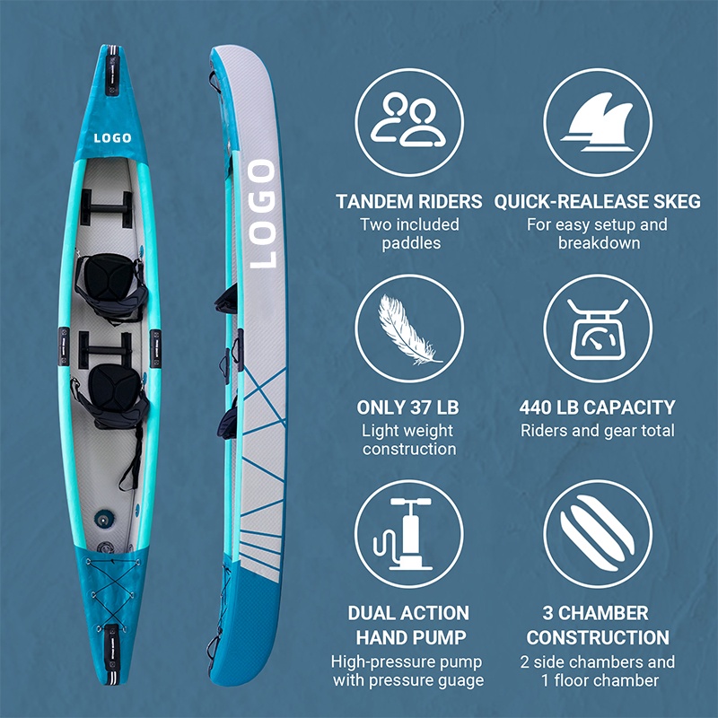 Caiaque Inflável Drop Stitch p - Inflatable Kayak 3 Person avaliação e preço