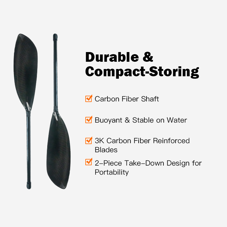 Remo de Caiaque em Fibra de Ca - Kayak Paddle Carbon 2 Piece avaliação e preço