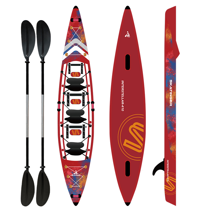 Caiaque Inflável para Pesca de - Inflatable Kayak 3 Person avaliação e preço