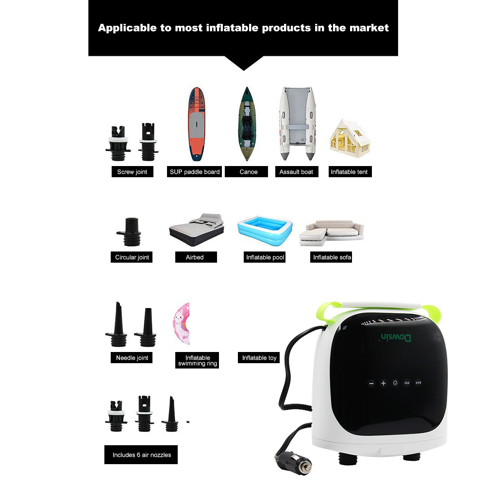 Bomba de Ar Portátil 20PSI par - Paddle Board Electric Pump 20Psi avaliação e preço